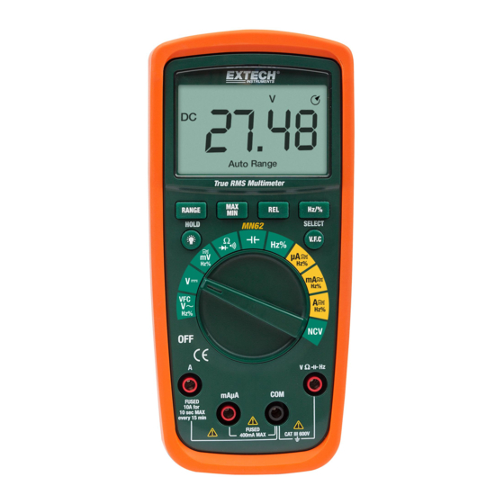 Extech Instruments MN62-K User Manual