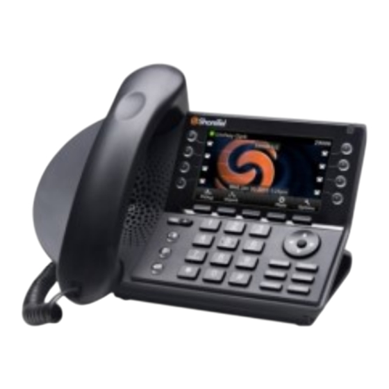 ShoreTel IP480 Quick Reference Manual