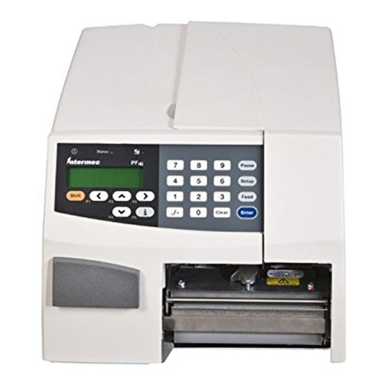Intermec EasyCoder PF4ci Installation Instructions Manual