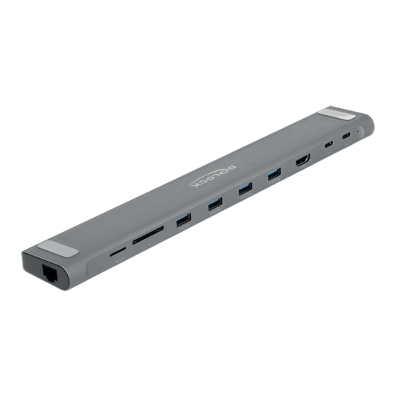 DeLOCK 87895 User Manual
