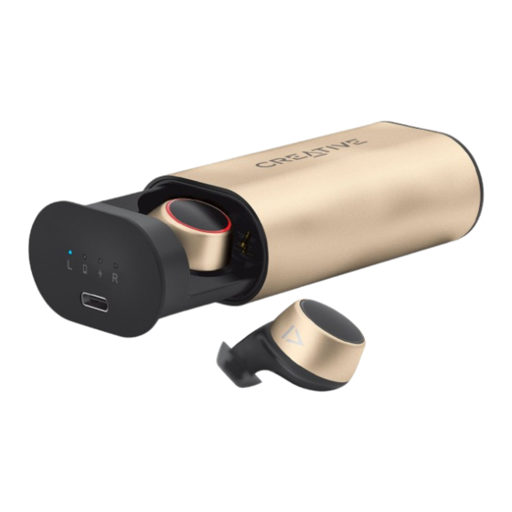 Creative OUTLIER GOLD V2 Quick Start Manual