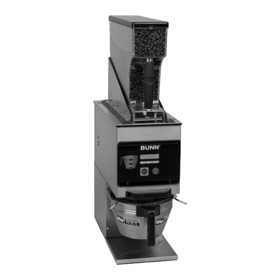 Bunn G9WD-RH Installation & Operating Manual