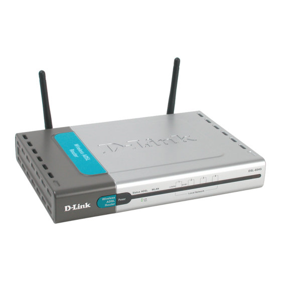 D-Link DSL-604+ User Manual