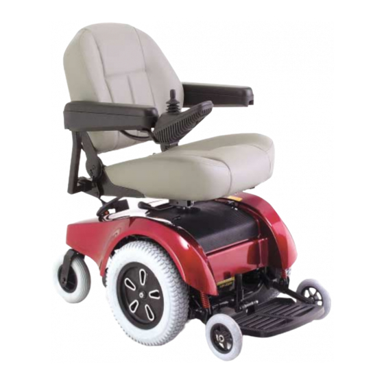 Pride Mobility Jet 2HD Owner's Manual