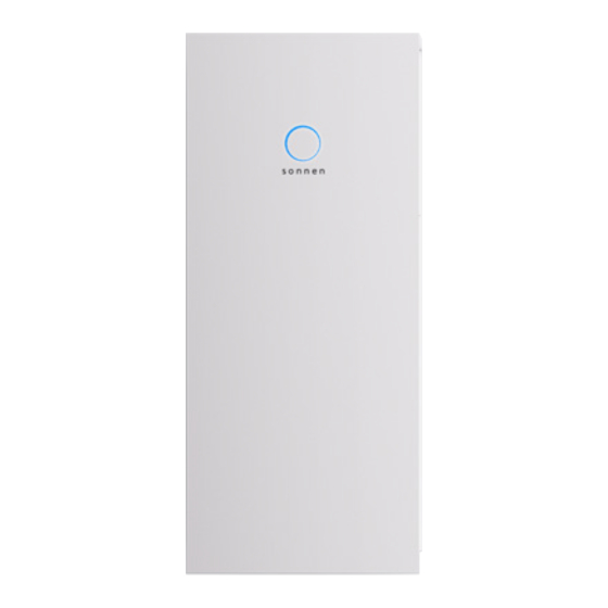 Sonnen sonnenBatterie 10 Installation Instructions Manual