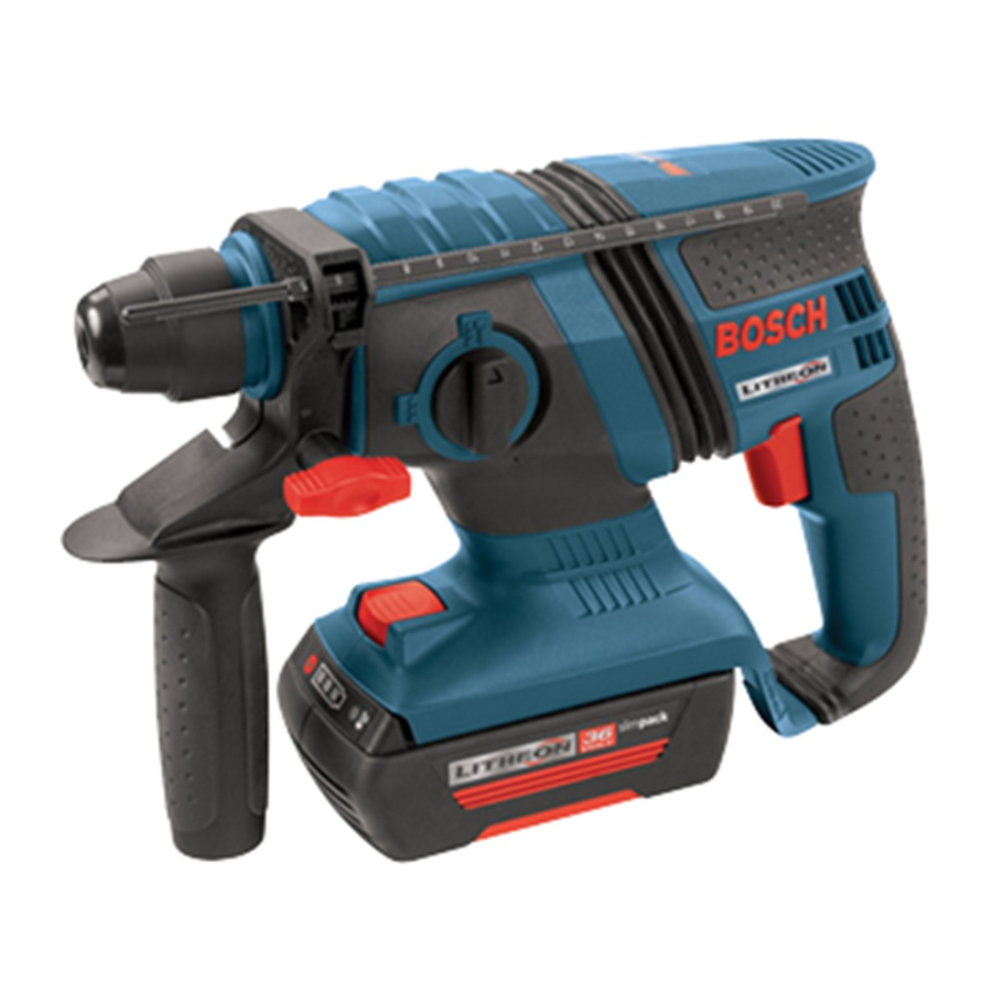 Bosch Compact Rotary Hammer 11536C Manuals