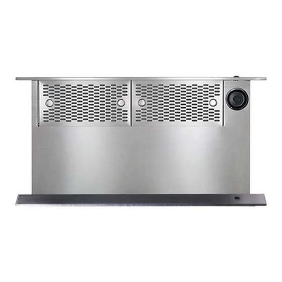 Dacor MHTW36 Installation Instructions Manual