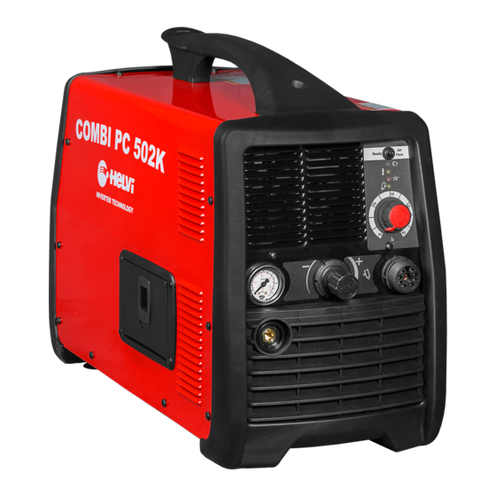 Helvi COMBY PC 502 K Operating Manual
