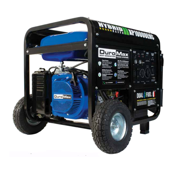 DUROMAX DUAL FUEL XP10000EHC User Manual