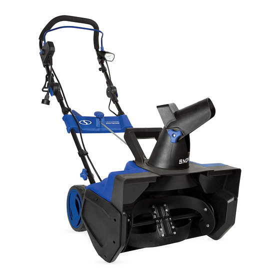 SNOWJOE SJ625E Operator's Manual