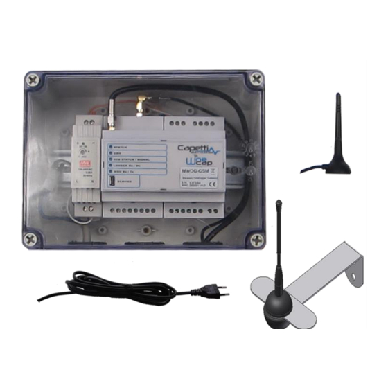 Capetti Elettronica MWDG-GSM Quick Manual