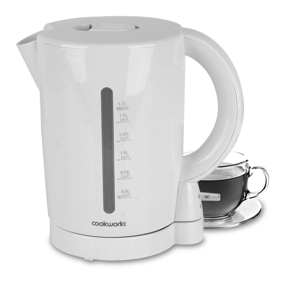 User Manuals: Cookworks WK8321 Electric Kettle