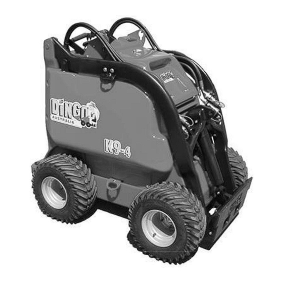Wacker Neuson DINGO K9-4 Operation & Maintenance Manual