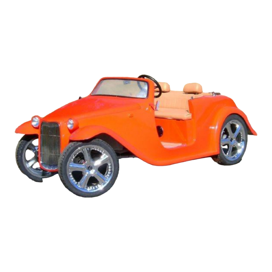 ACG California Roadster eGC 2011 Owner's Manual