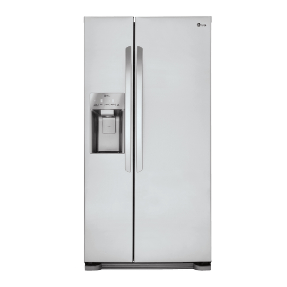 LG LSXS22423 Series Owner's Manual