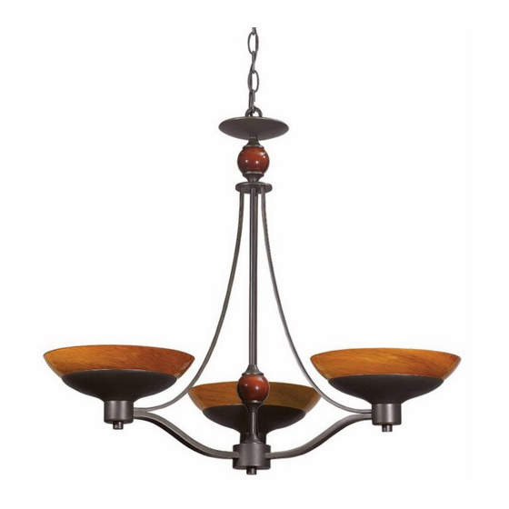 Triarch Indoor Lighting 29465 Assembly Instructions