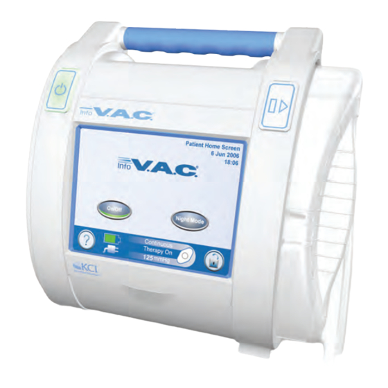 KCI infoV.A.C Owner's Service Manual