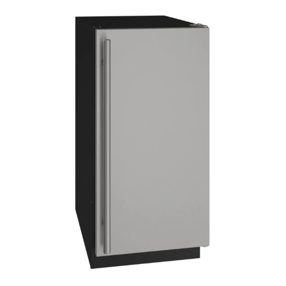 U-Line UANP115 User Manual & Service Manual