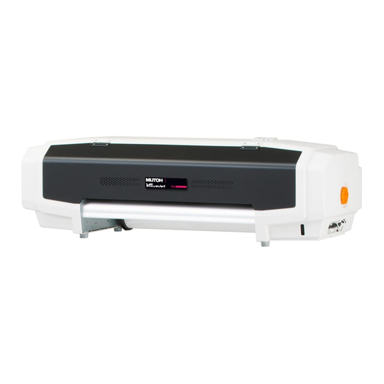 MUTOH ValueJet 628 Operation Manual