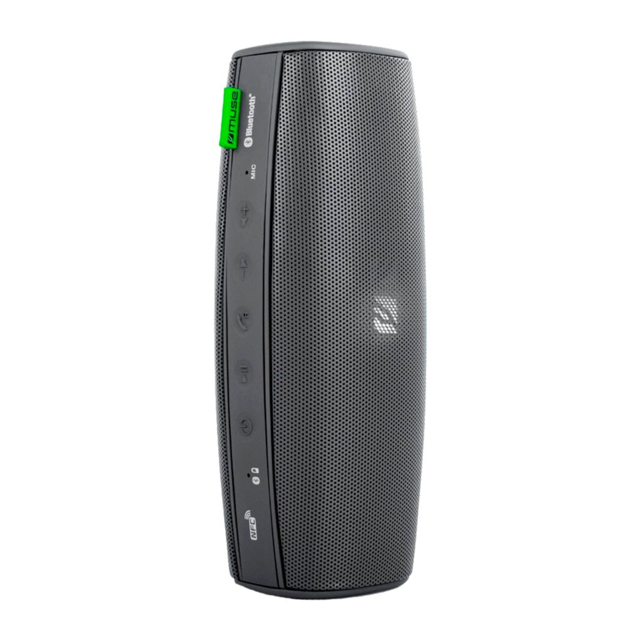 Muse M-710 BT, M-710 BTW - Bluetooth Speaker Manual