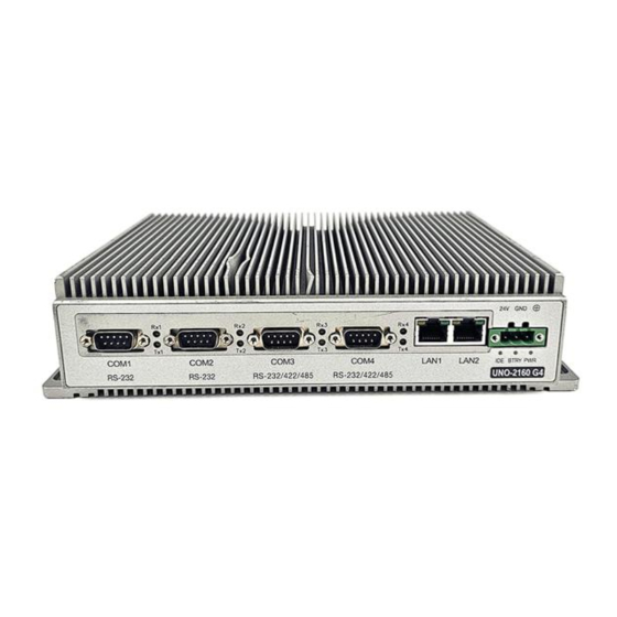 Advantech UNO-2160 User Manual