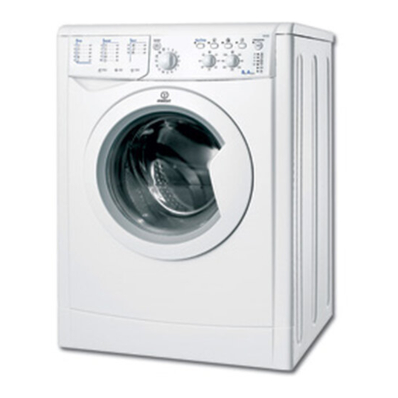 Indesit IWC 8105 B Instructions For Use Manual