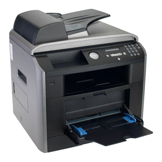 Dell 1815dn Multifunction Mono Laser Printer User Manual