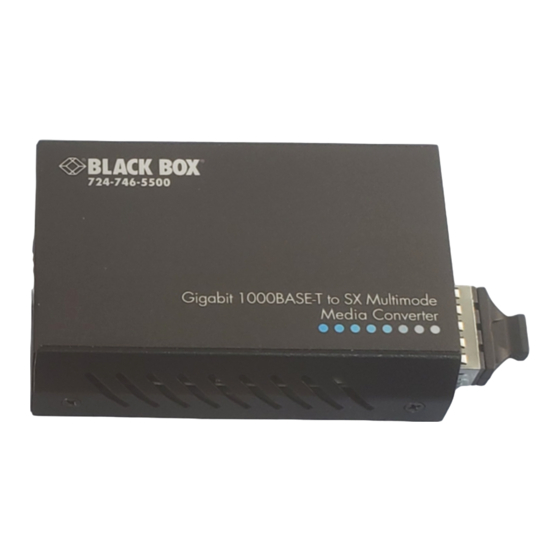 Black Box LGC1713A-SX User Manual