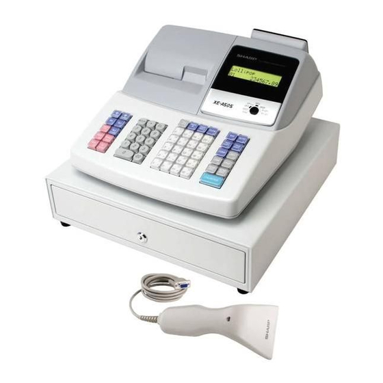 Sharp XE-A505 Instruction Manual