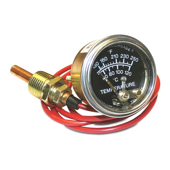 Murphy Temperature SWICHGAGE A20 Series Owner's Manual