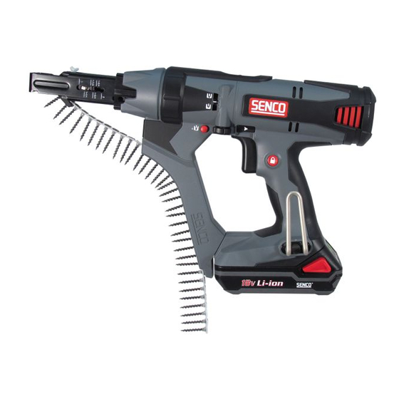 Senco DS212-18V Operating Instructions Manual