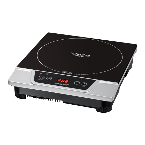 Steba IK 23 Instructions For Use Manual