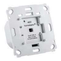 Homematic Ip HmIP-BBL-2 Installation Instructions And Operating Manual