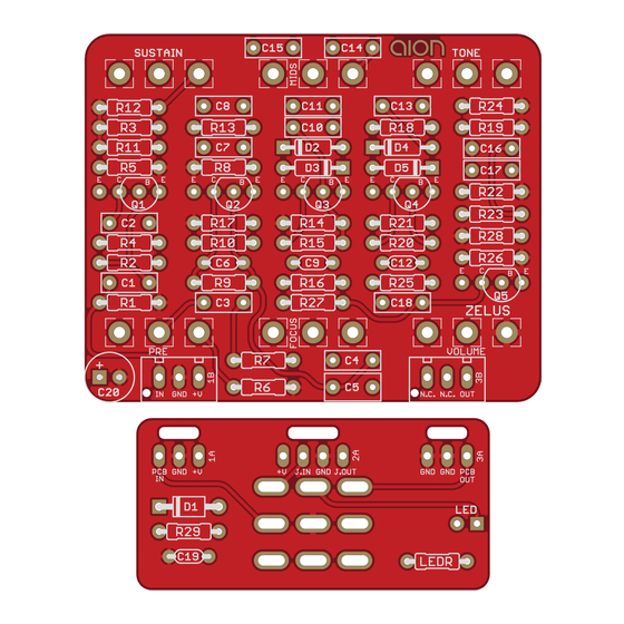 aion ZELUS Quick Start Manual