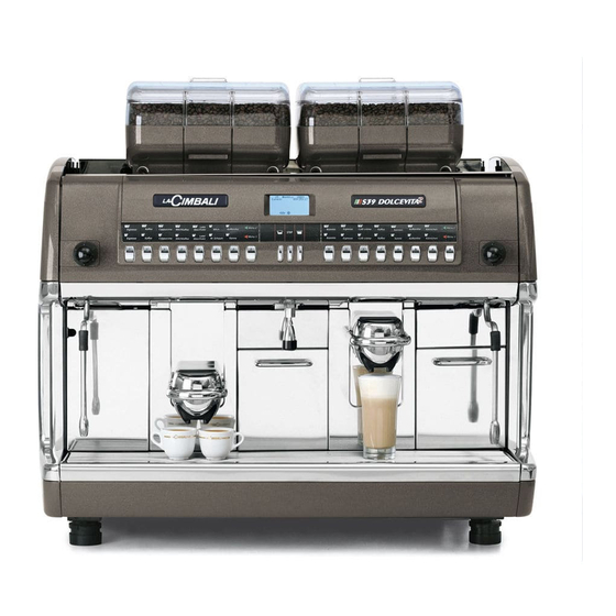 La Cimbali S39 Dolcevita 2 Use And Installation