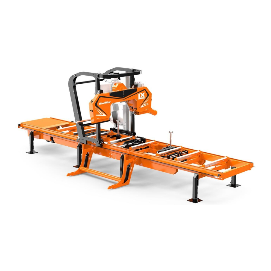 Wood-mizer LX450 Safety, Operation, Maintenance & Parts Manual