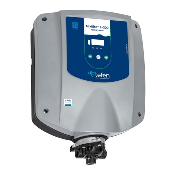 tefen MixRite E-300 User Manual