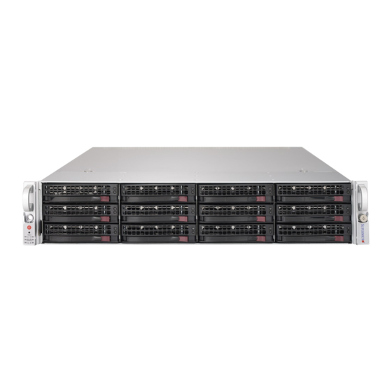 Supermicro SuperServer SYS-6029U-TR4 User Manual