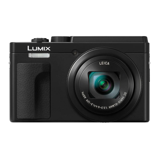 Panasonic Lumix DC-ZS80D Basic Owner's Manual