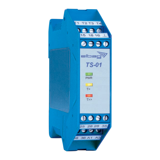 elbag Energietechnik TS-01 User Manual