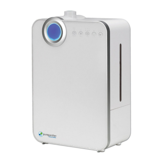 pureguardian H7500 Use & Care Instructions Manual