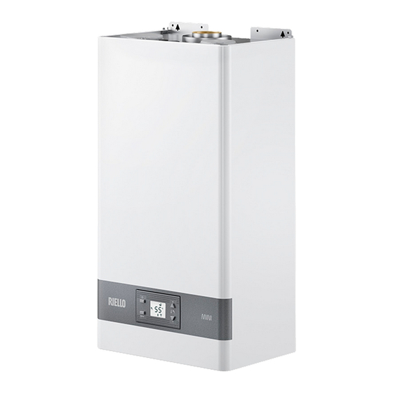Riello MINI 17 LN NG Installation And User Manual