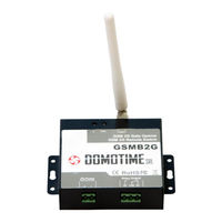 Domotime GSMB2G Instruction Manual