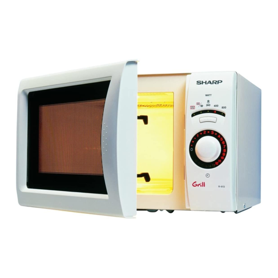 sharp r 212 microwave