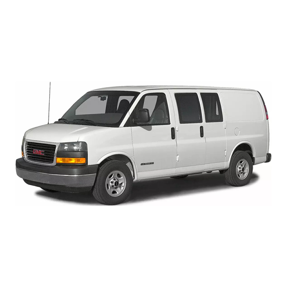 GMC 2003 Savana Owner's Manual