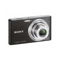 Sony Cyber-shot DSC-W550 Instruction Manual