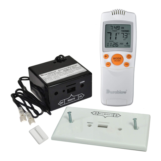 Durablow TR1003 Installation & Operating Instructions Manual