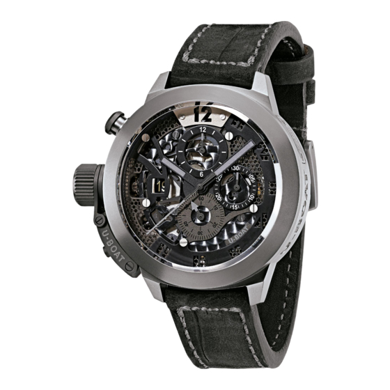 U-Boat 8060 Care And Maintenance