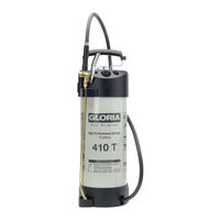 Gloria Profiline 505T Operating Instructions Manual