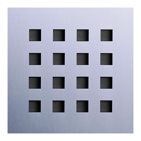 SSS Siedle Siedle Steel SBTLM 650-04 Product Information
